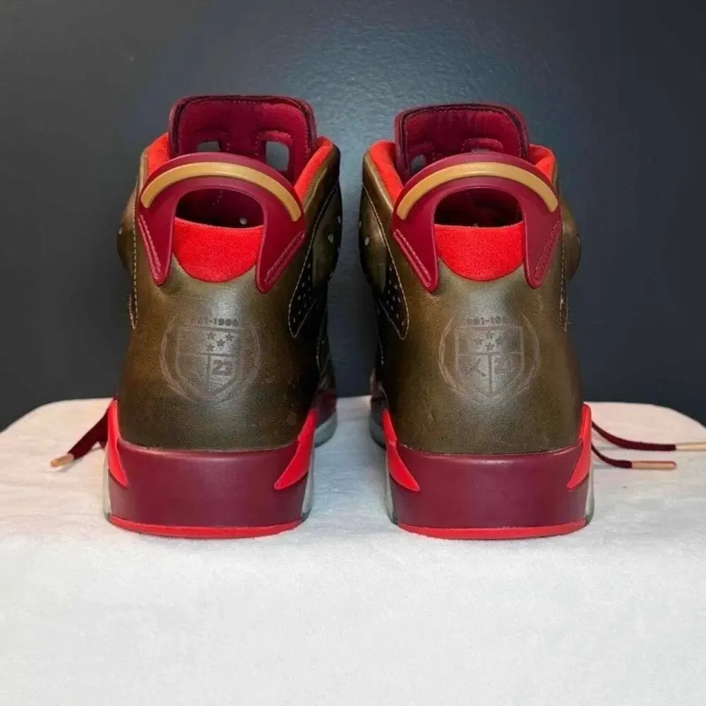 Nike Air Jordan 6 Retro Cigar | 384664-250 | 12M - Picture 6 of 11